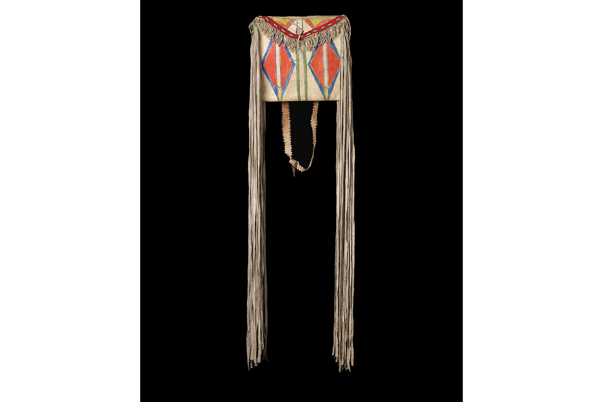 Side Fringe Parfleche P4098