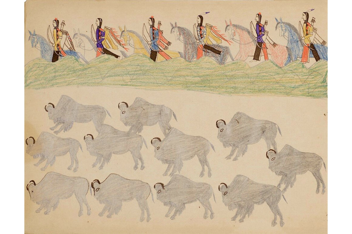 Hunting Buffalo P4469-10
