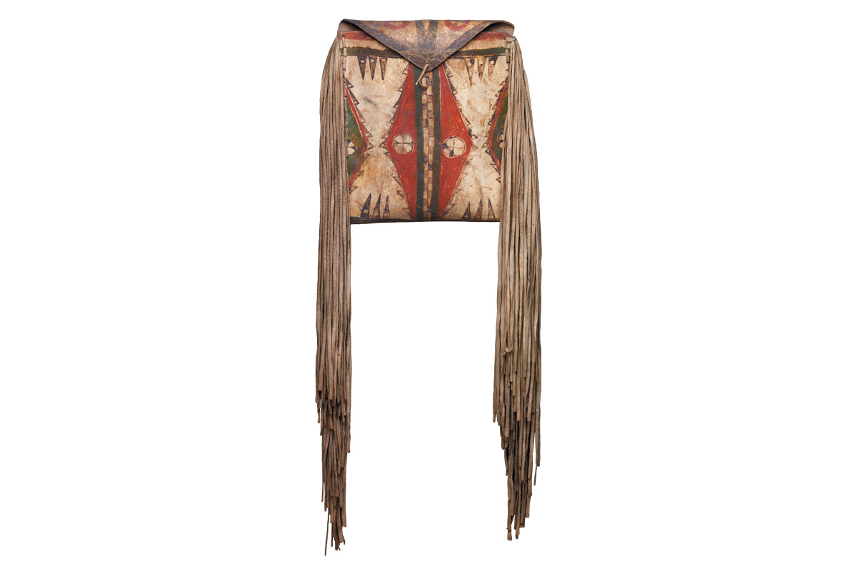 Side Fringe Parfleche P3874